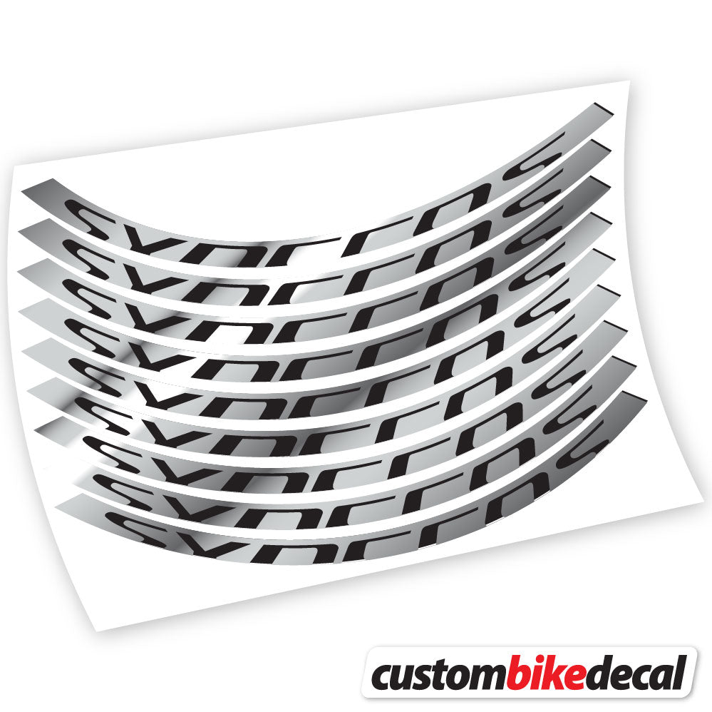 Aufkleber, Syncross, Mountainbikes, Vinyl-Aufkleber