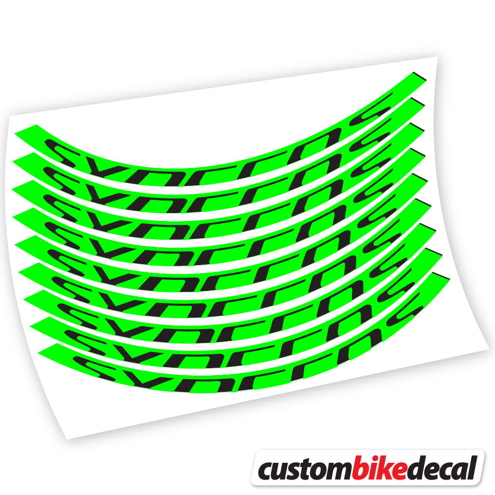 Aufkleber, Syncross, Mountainbikes, Vinyl-Aufkleber