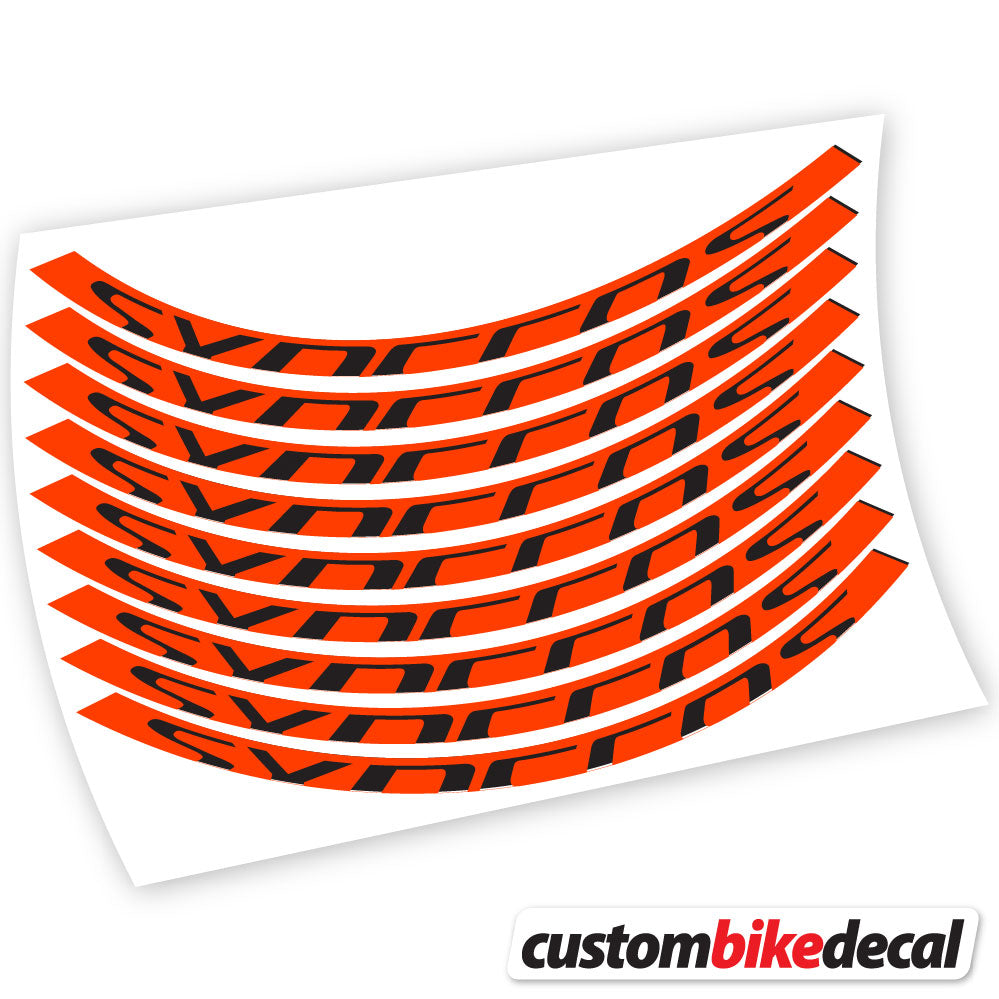 Aufkleber, Syncross, Mountainbikes, Vinyl-Aufkleber