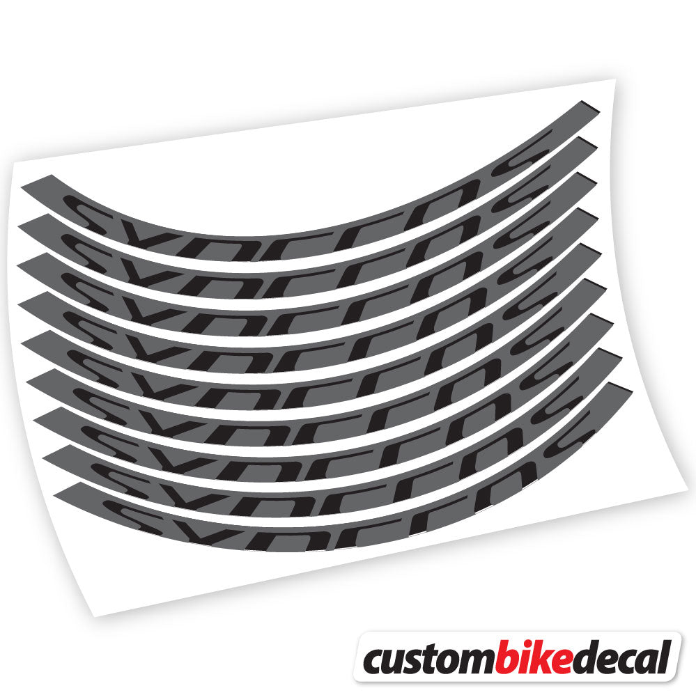 Aufkleber, Syncross, Mountainbikes, Vinyl-Aufkleber