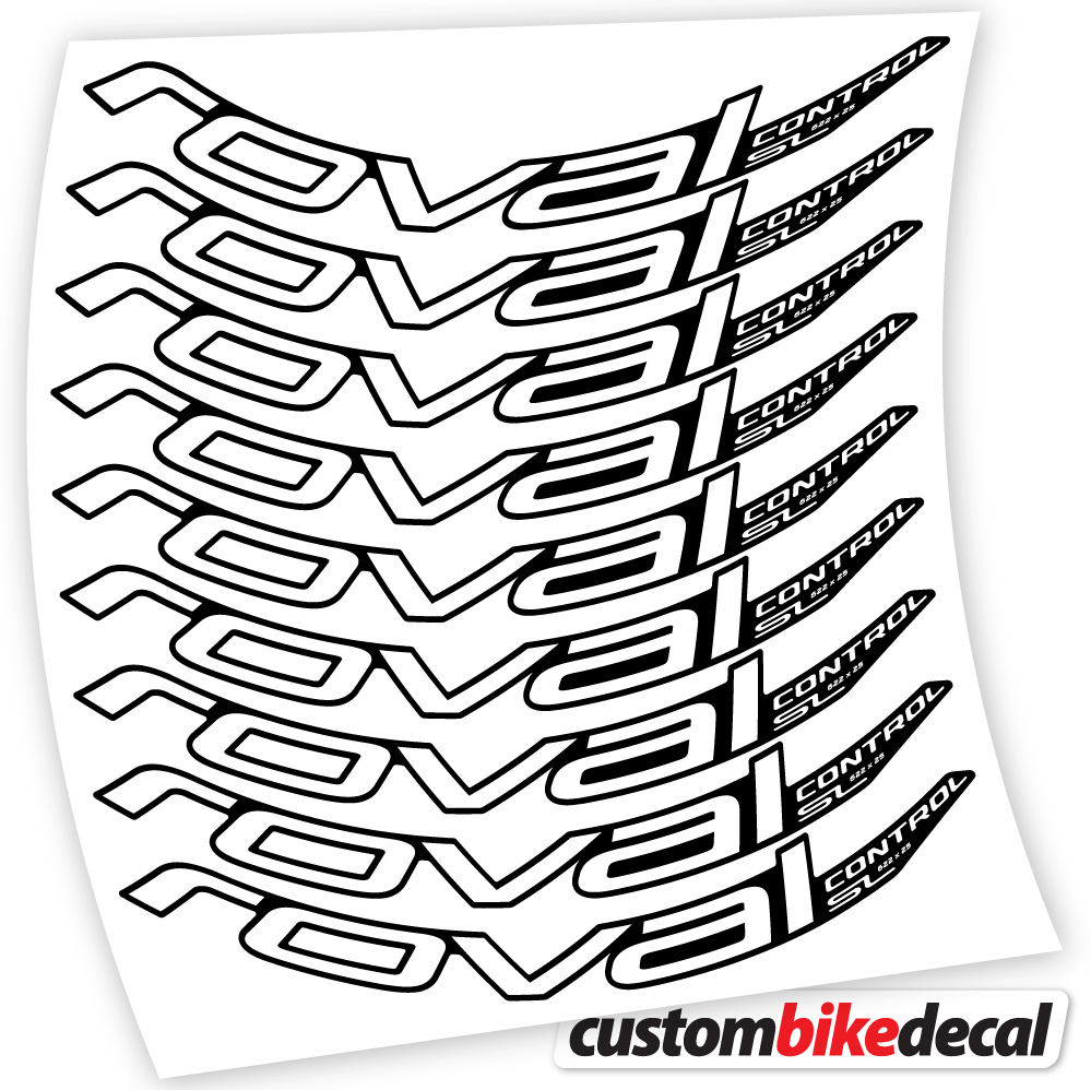 Aufkleber Roval Control SL 2020, Mountainbikes MTB 29 Sticker Vinyl
