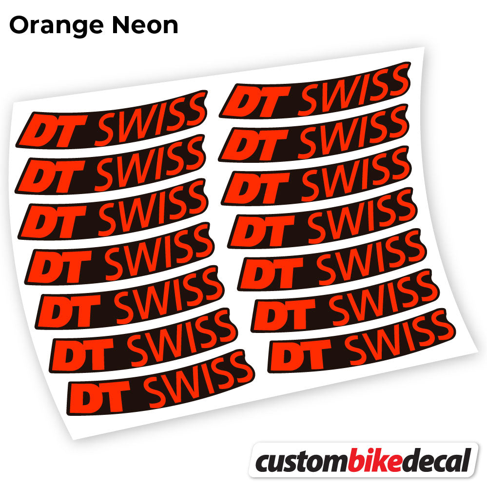 Aufkleber, DT Swiss Logo, Mountainbikes, Vinyl-Aufkleber