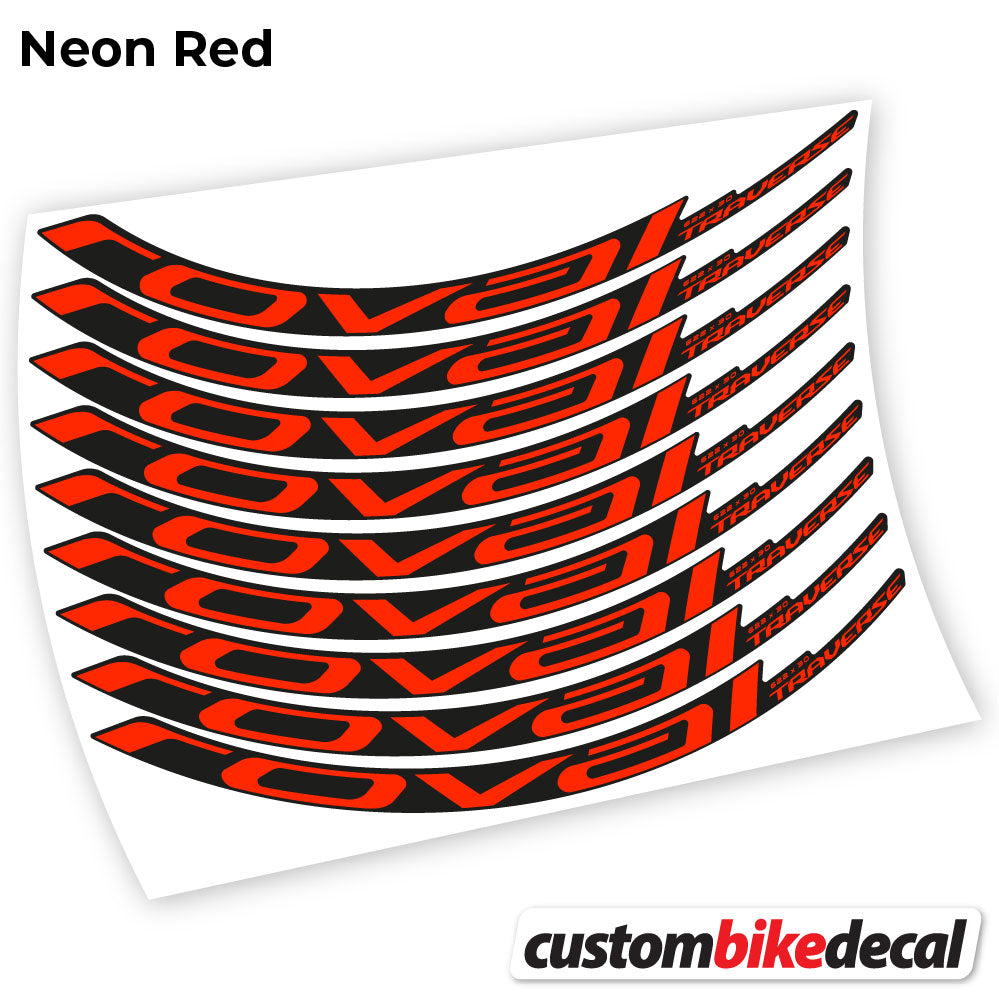 Aufkleber, Roval Traverse Carbon 2021, Vinyl-Aufkleber