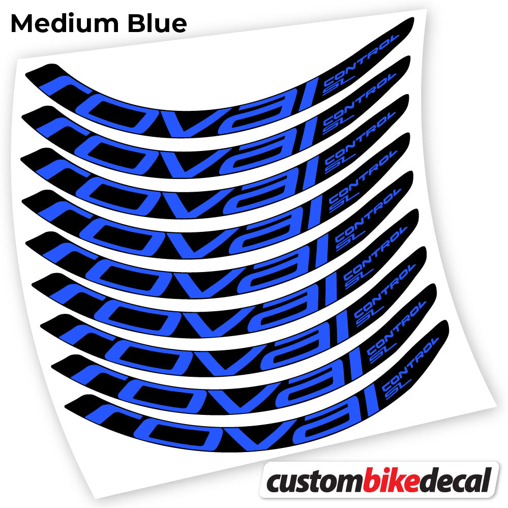 Aufkleber, Roval Control SL, Mountainbike-Aufkleber, Vinyl