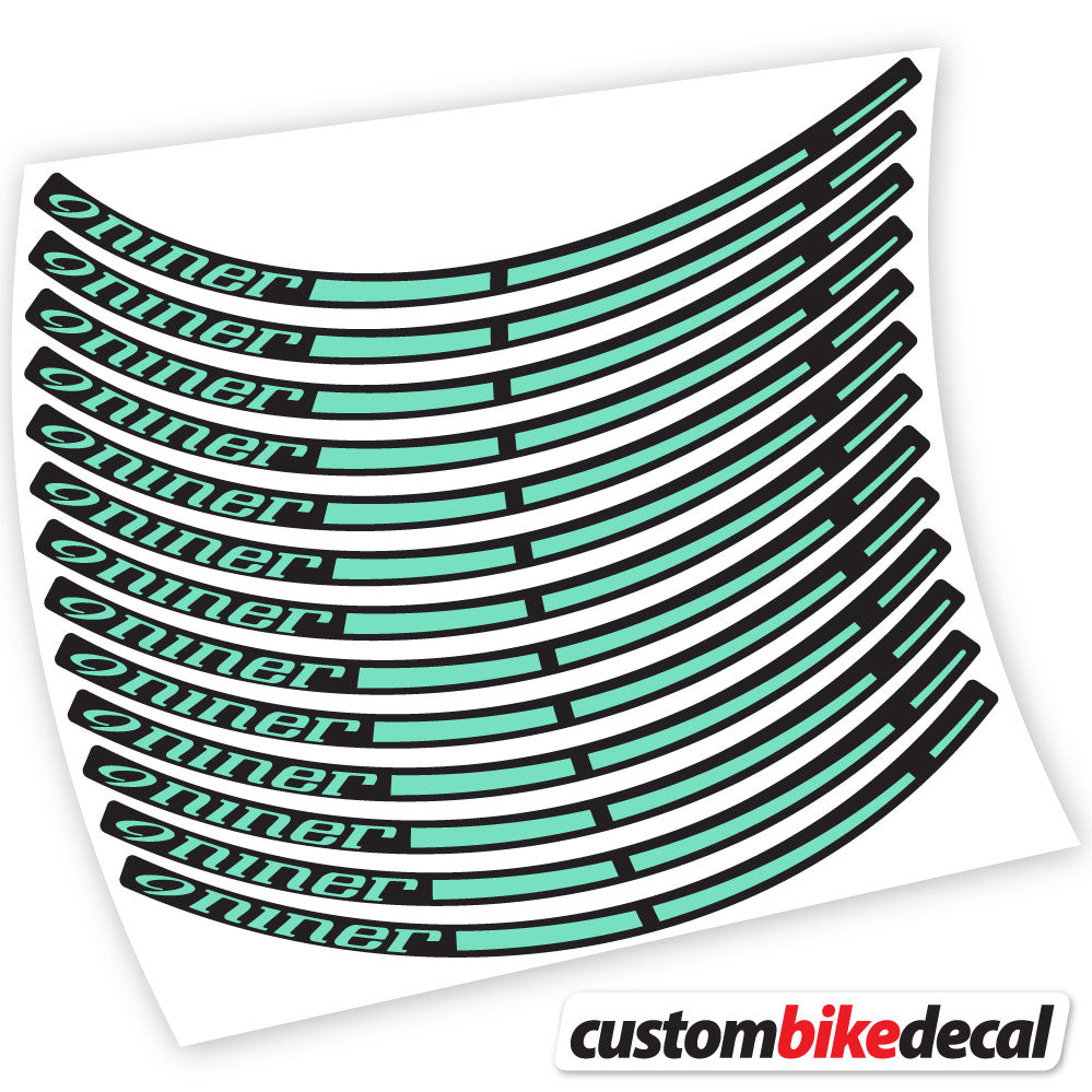 Aufkleber, Niner, Mountainbike-Aufkleber, Vinyl