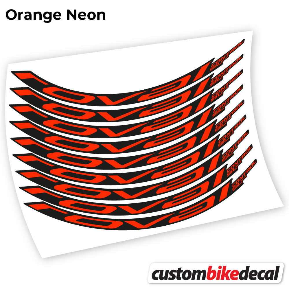 Aufkleber, Roval Control SL 2021, Mountainbike-Aufkleber, Vinyl