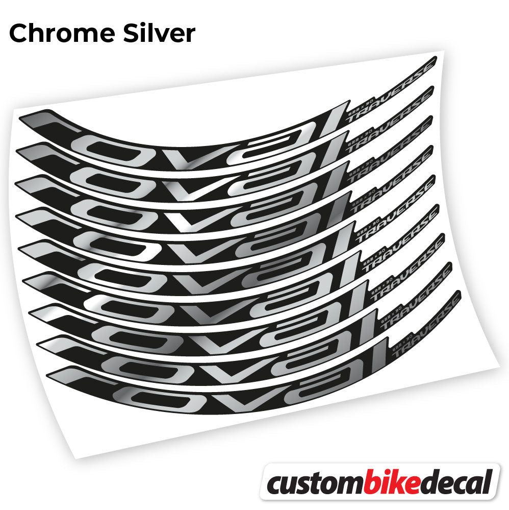 Roval Traverse Carbon 2021 Aufkleber Vinyl