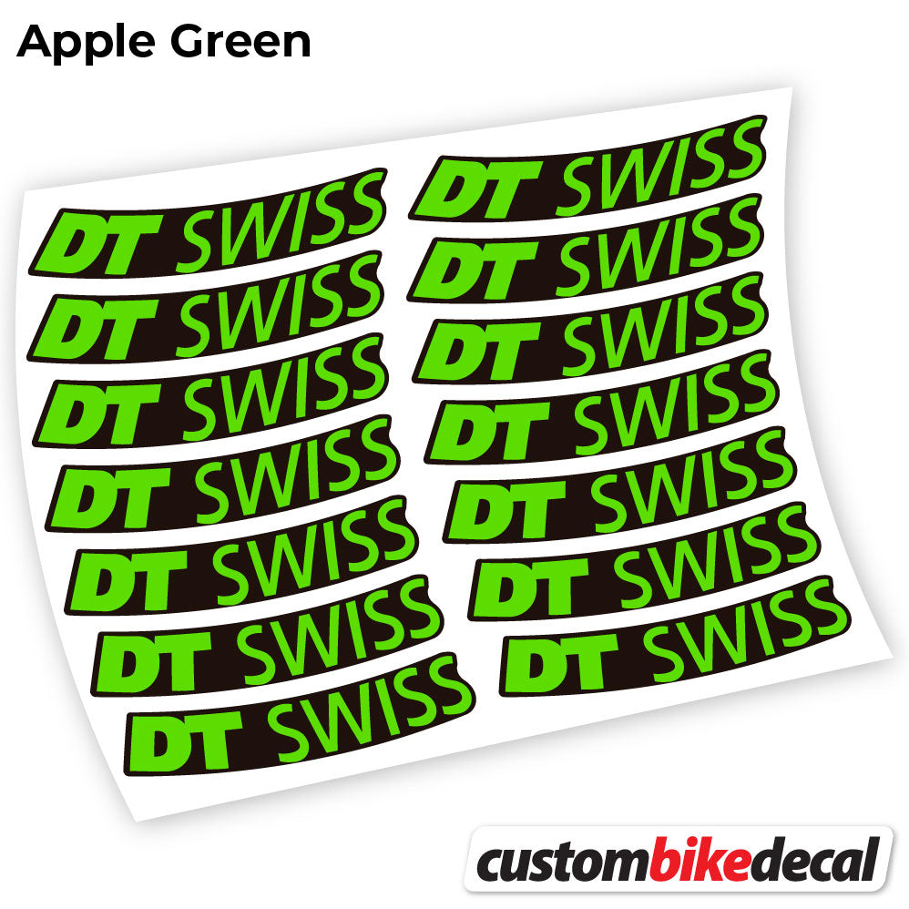 Aufkleber, DT Swiss Logo, Mountainbikes, Vinyl-Aufkleber