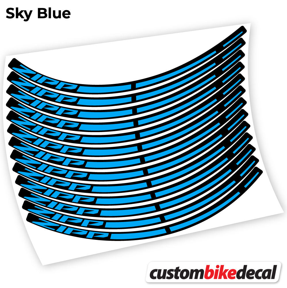 Zipp, Mountainbike-Aufkleber, Vinyl