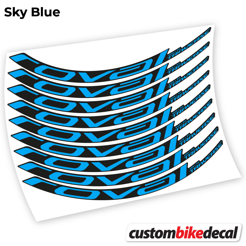 Roval Traverse Carbon 2021 Aufkleber Vinyl