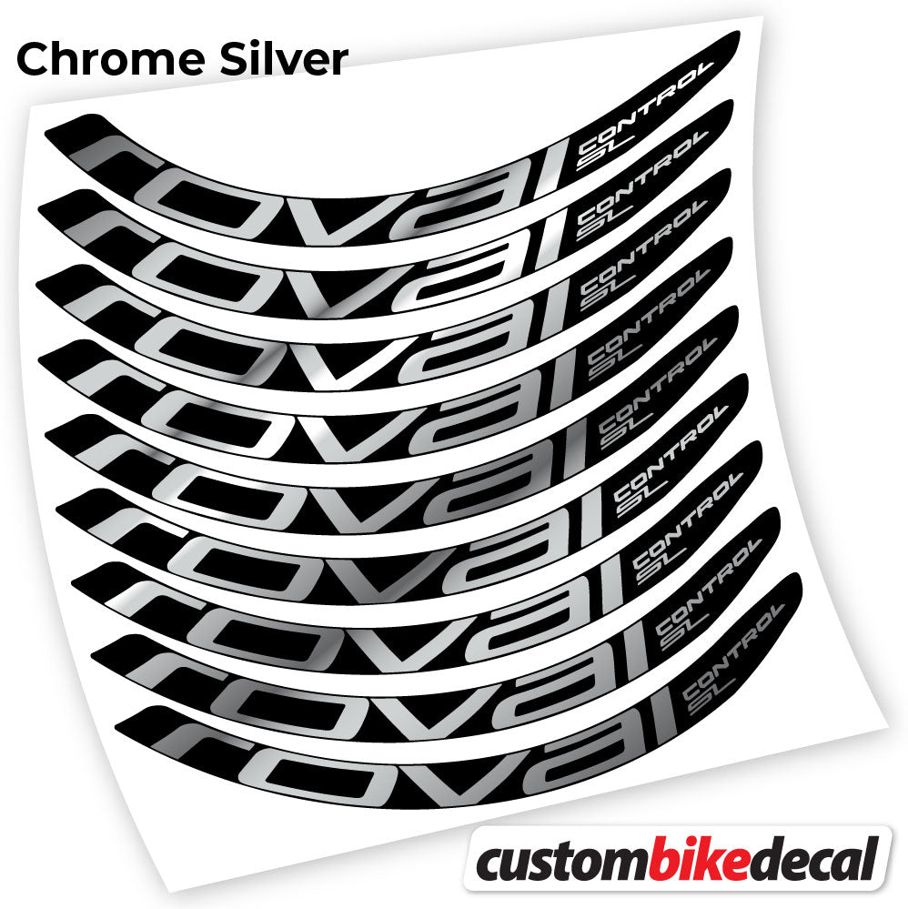 Aufkleber, Roval Control SL, Mountainbike-Aufkleber, Vinyl