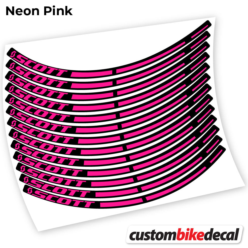Aufkleber, Scott, Mountainbikes, Vinyl