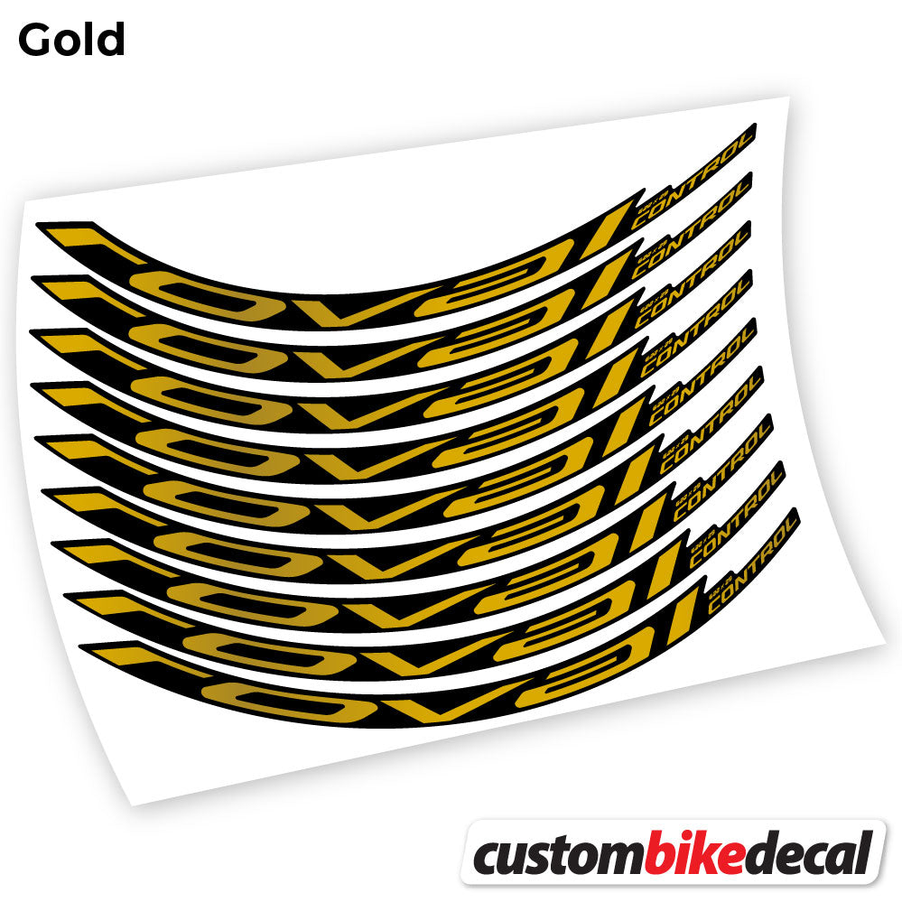 Aufkleber, Roval Control Carbon 2021, Mountainbike-Aufkleber, Vinyl