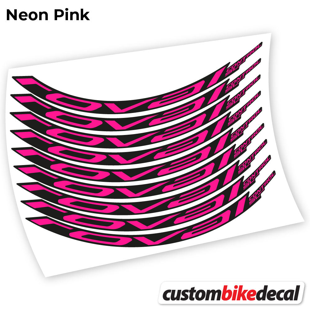 Aufkleber, Roval Control SL 2021, Mountainbike-Aufkleber, Vinyl