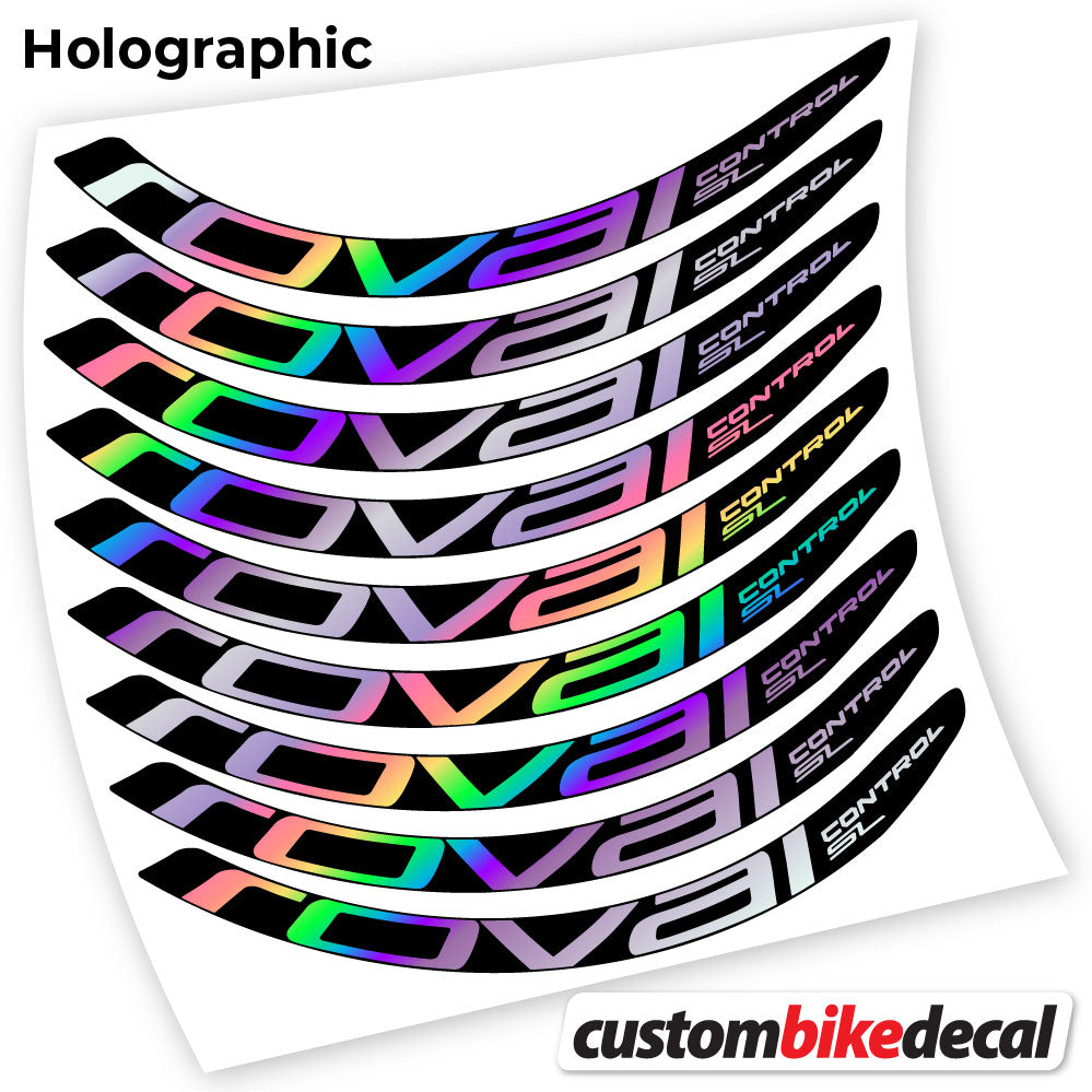 Aufkleber, Roval Control SL, Mountainbike-Aufkleber, Vinyl