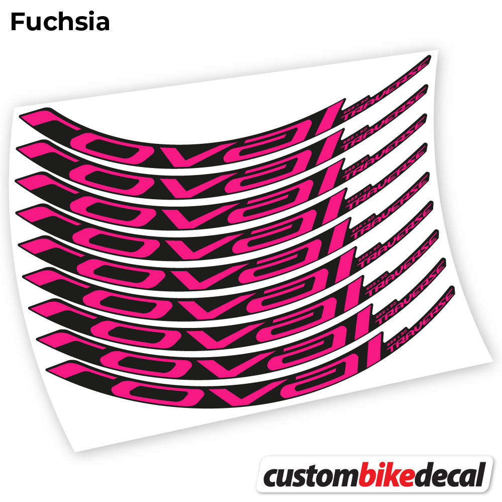 Roval Traverse Carbon 2021 Aufkleber Vinyl