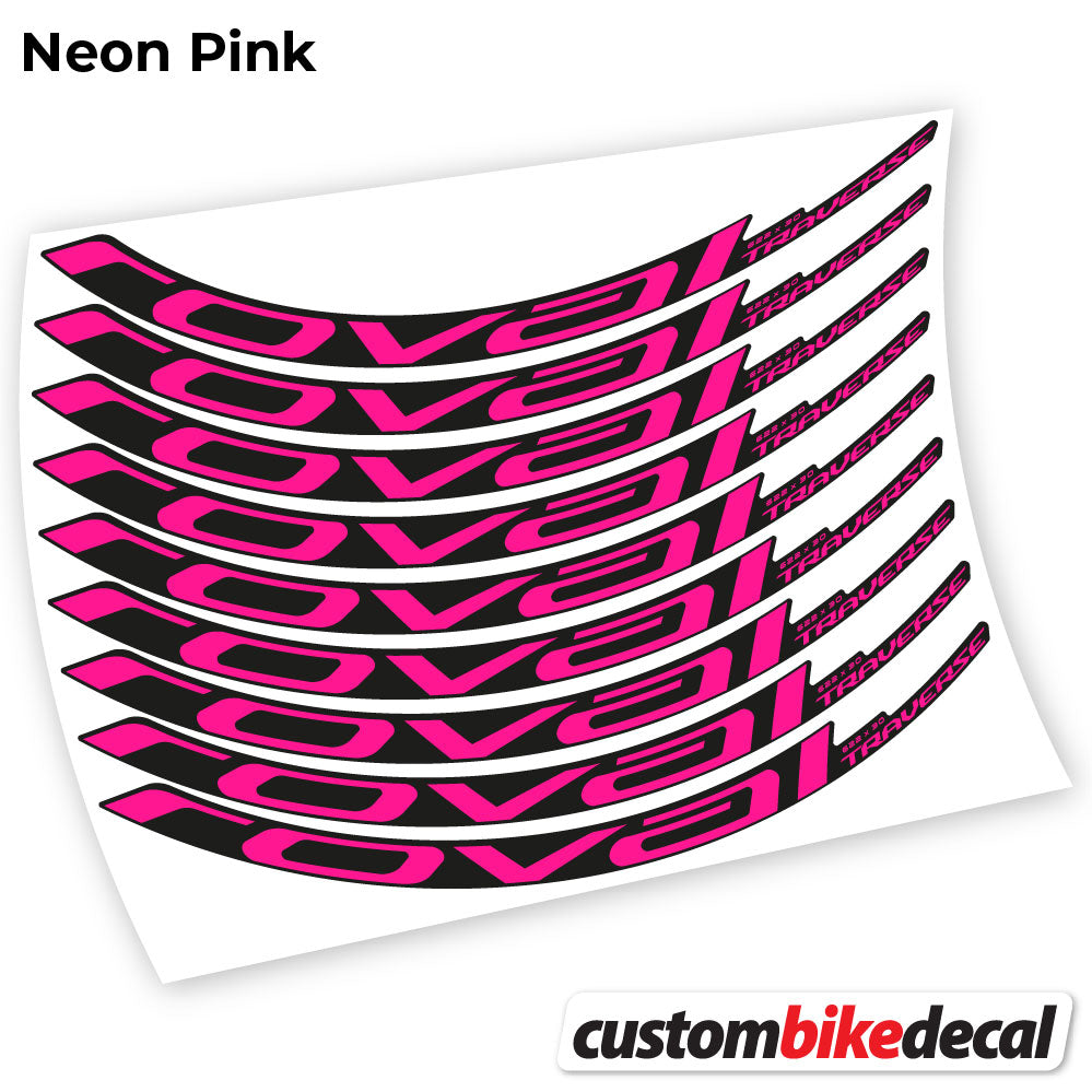 Aufkleber, Roval Traverse Carbon 2021, Vinyl-Aufkleber