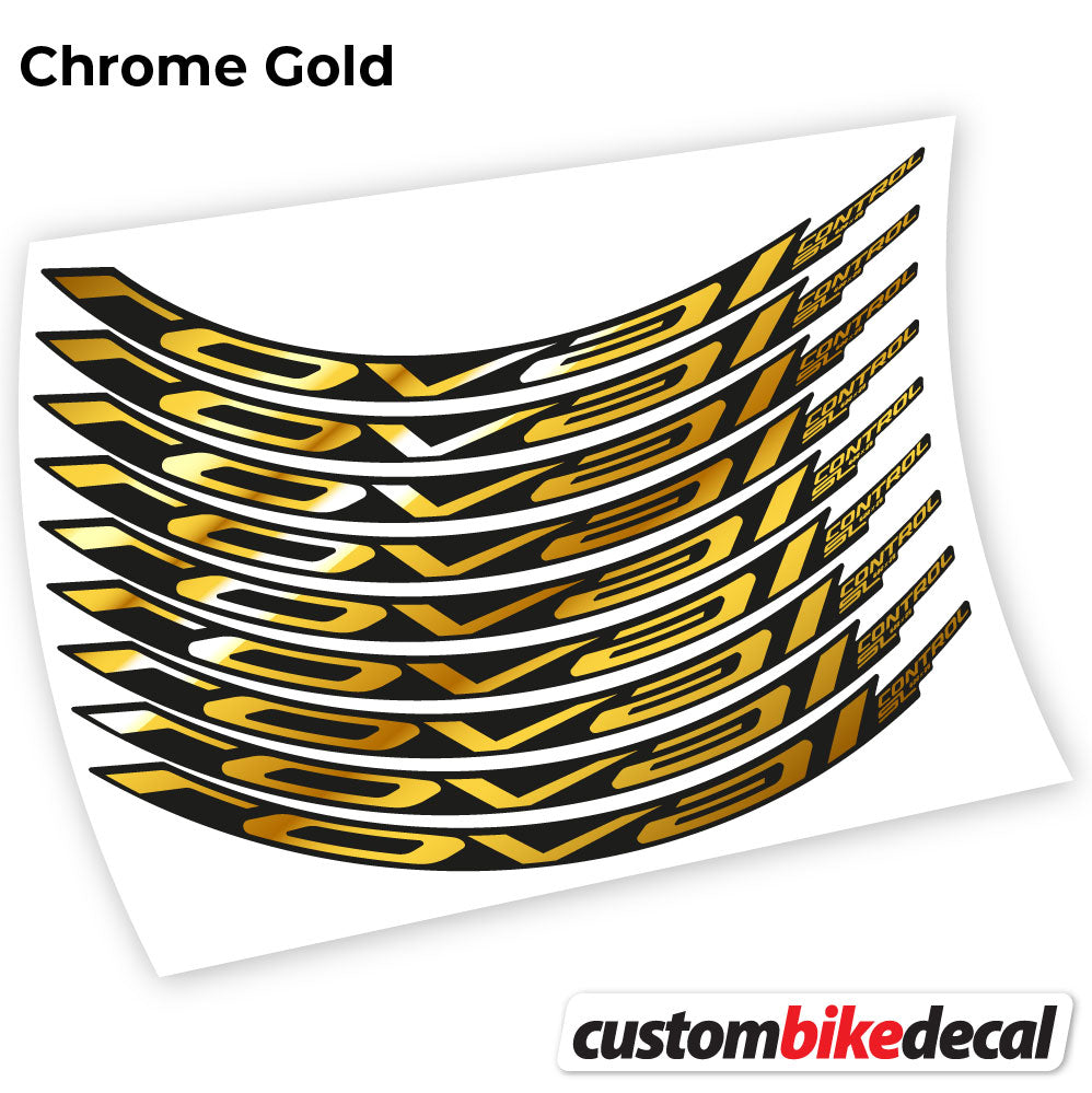 Aufkleber, Roval Control SL 2021, Mountainbike-Aufkleber, Vinyl