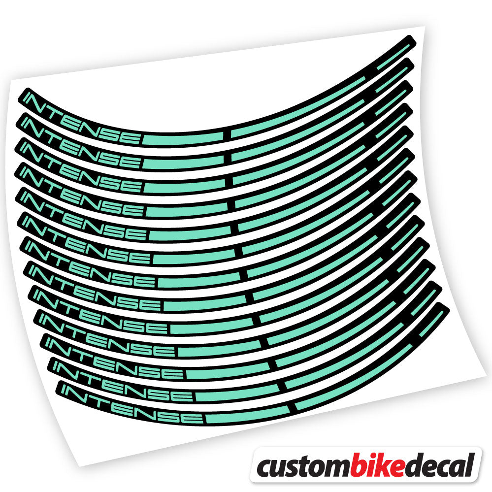 Aufkleber, Intense, Mountainbike-Aufkleber, Vinyl
