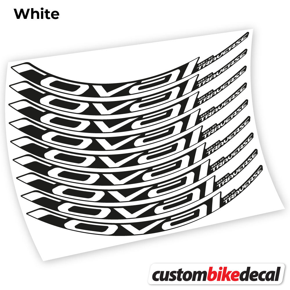 Aufkleber, Roval Traverse Carbon 2021, Vinyl-Aufkleber