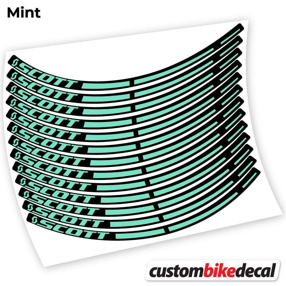 Aufkleber, Scott, Mountainbikes, Vinyl