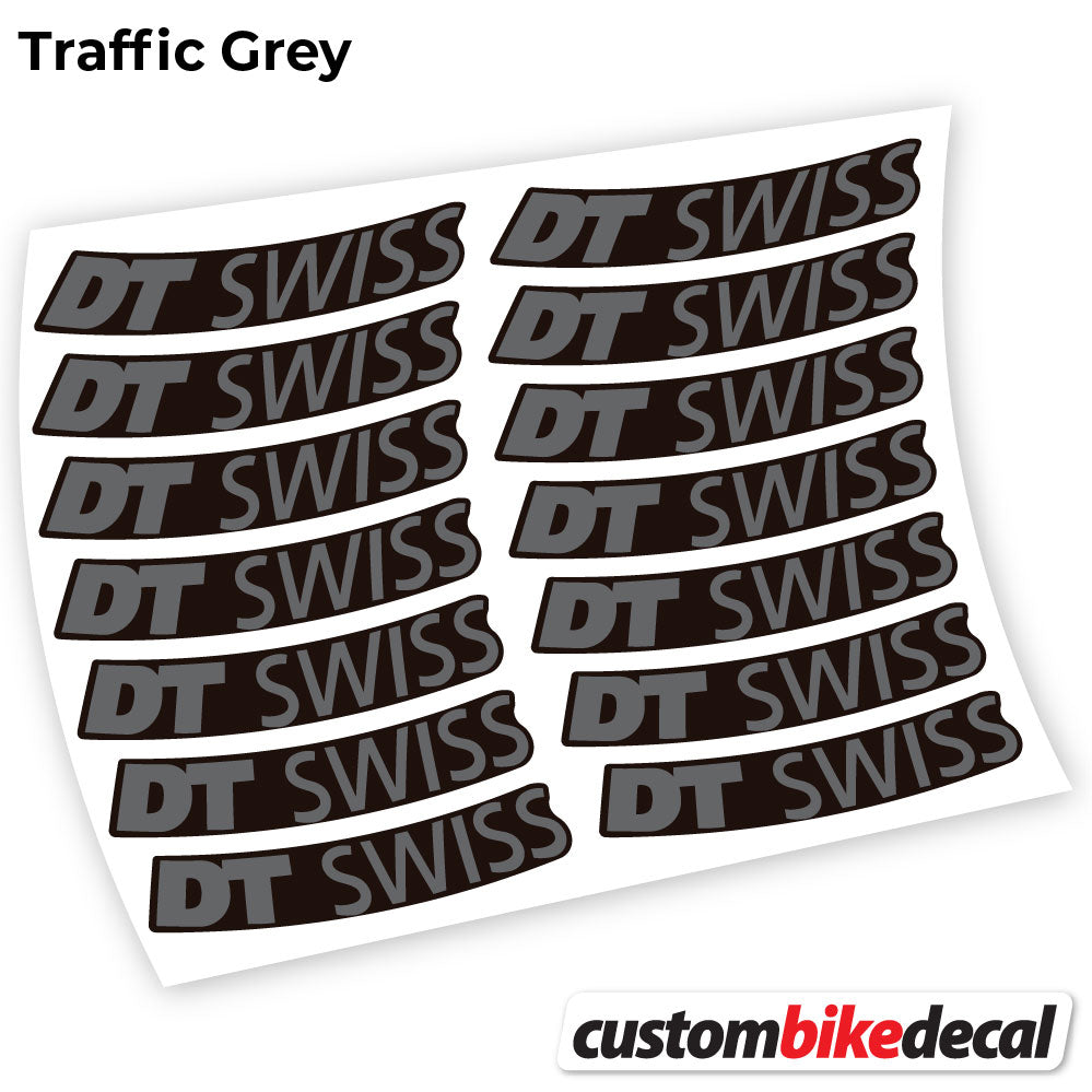 Aufkleber, DT Swiss Logo, Mountainbikes, Vinyl-Aufkleber