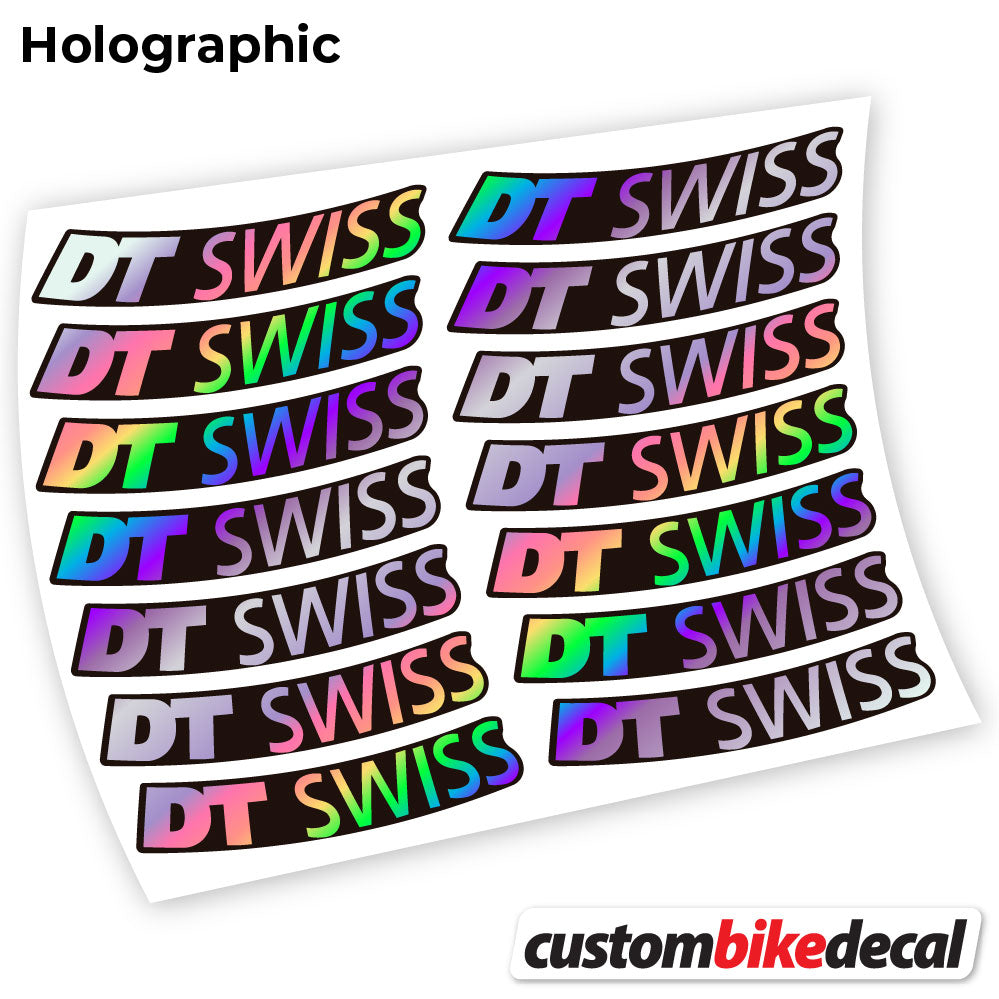 Aufkleber, DT Swiss Logo, Mountainbikes, Vinyl-Aufkleber