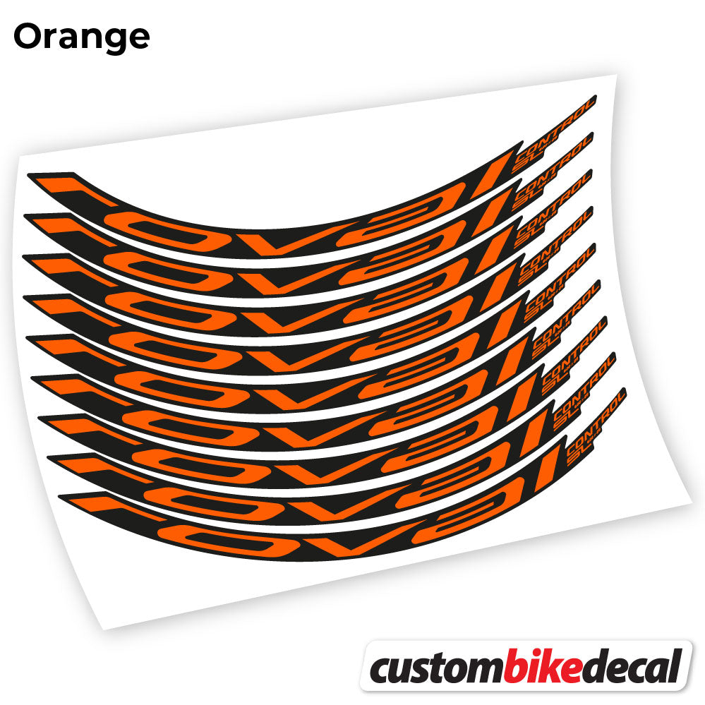 Aufkleber, Roval Control SL 2021, Mountainbike-Aufkleber, Vinyl