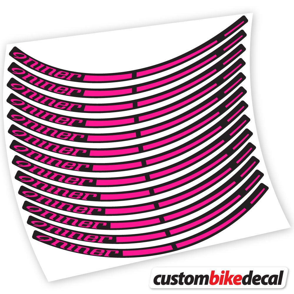 Aufkleber, Niner, Mountainbike-Aufkleber, Vinyl