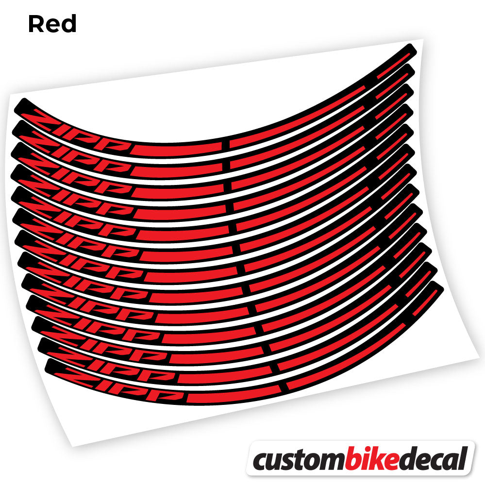 Zipp, Mountainbike-Aufkleber, Vinyl