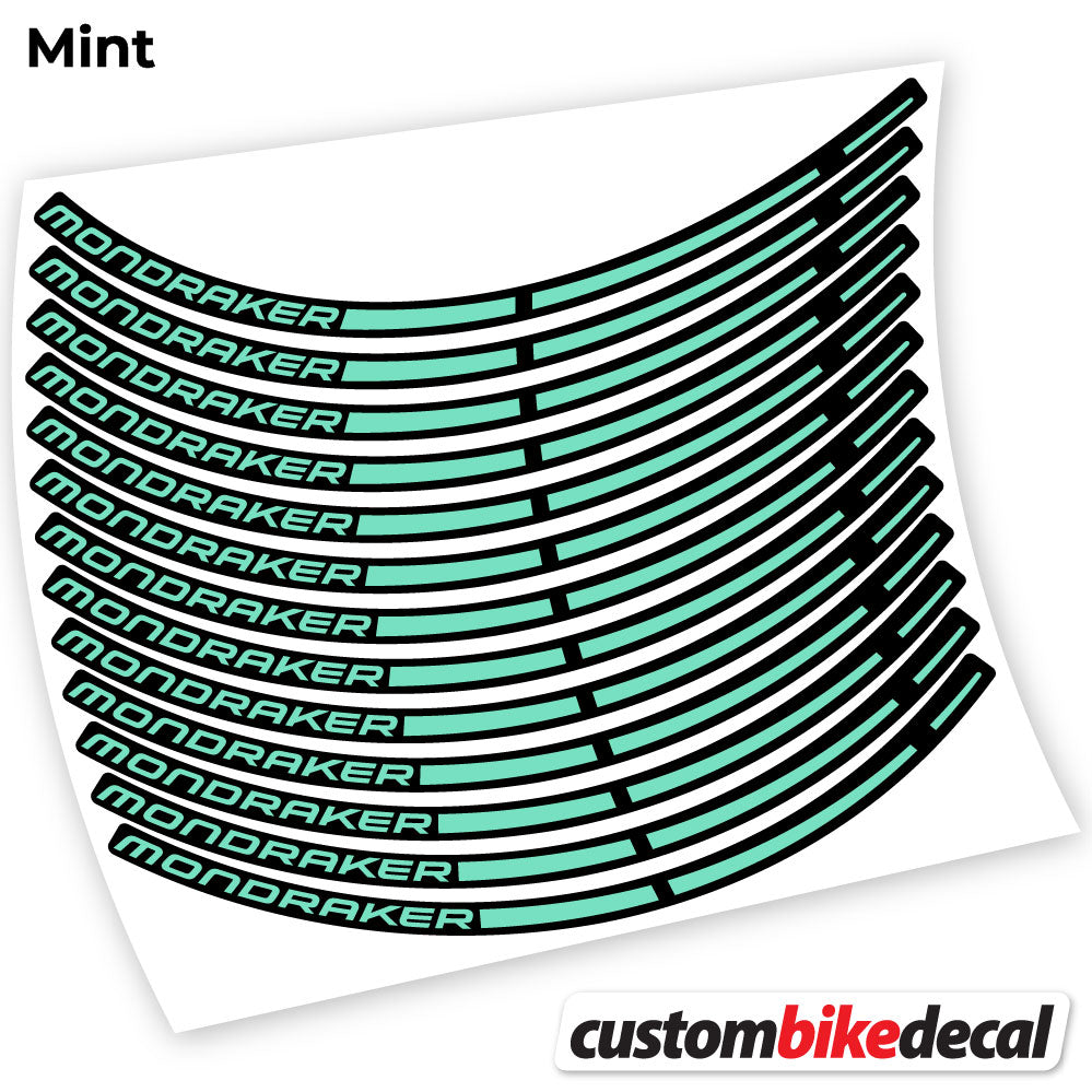 Aufkleber, Mondraker, MTB-Rad 29, Fahrradaufkleber Vinyl