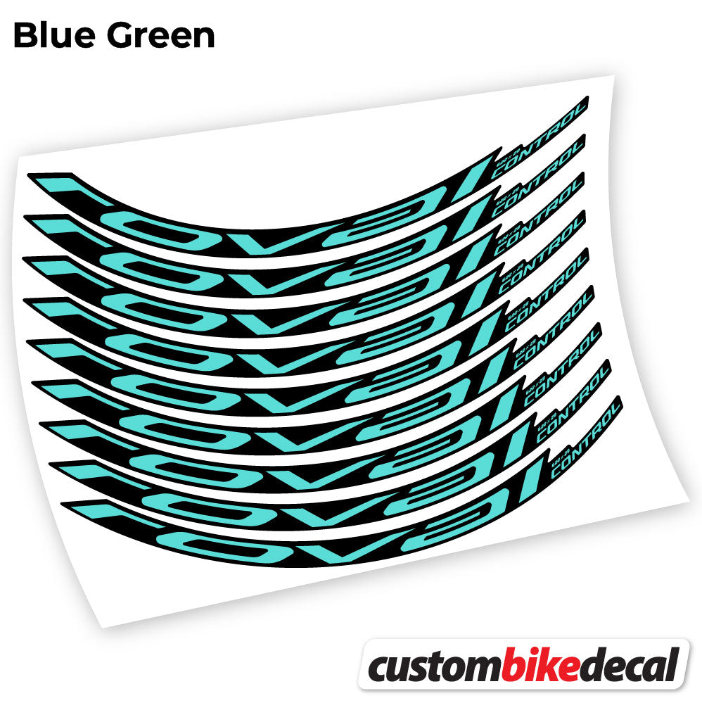 Aufkleber, Roval Control Carbon 2021, Mountainbike-Aufkleber, Vinyl
