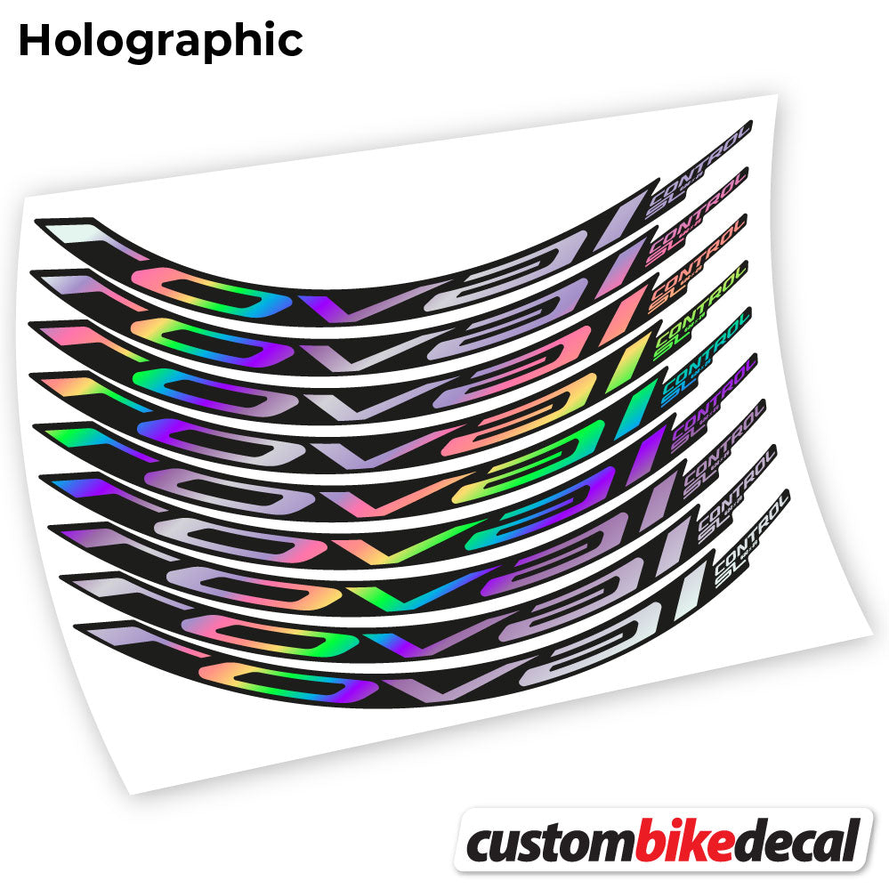 Aufkleber, Roval Control SL 2021, Mountainbike-Aufkleber, Vinyl