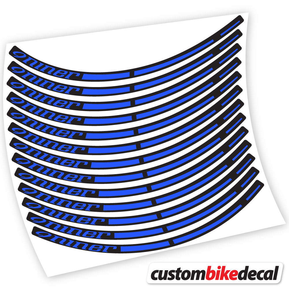 Aufkleber, Niner, Mountainbike-Aufkleber, Vinyl