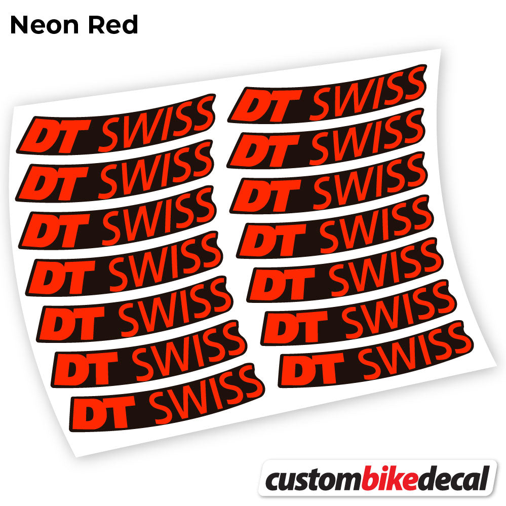 Aufkleber, DT Swiss Logo, Mountainbikes, Vinyl-Aufkleber