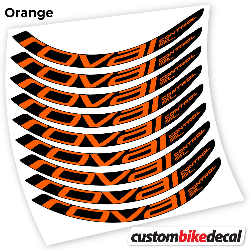 Aufkleber, Roval Control SL, Mountainbike-Aufkleber, Vinyl