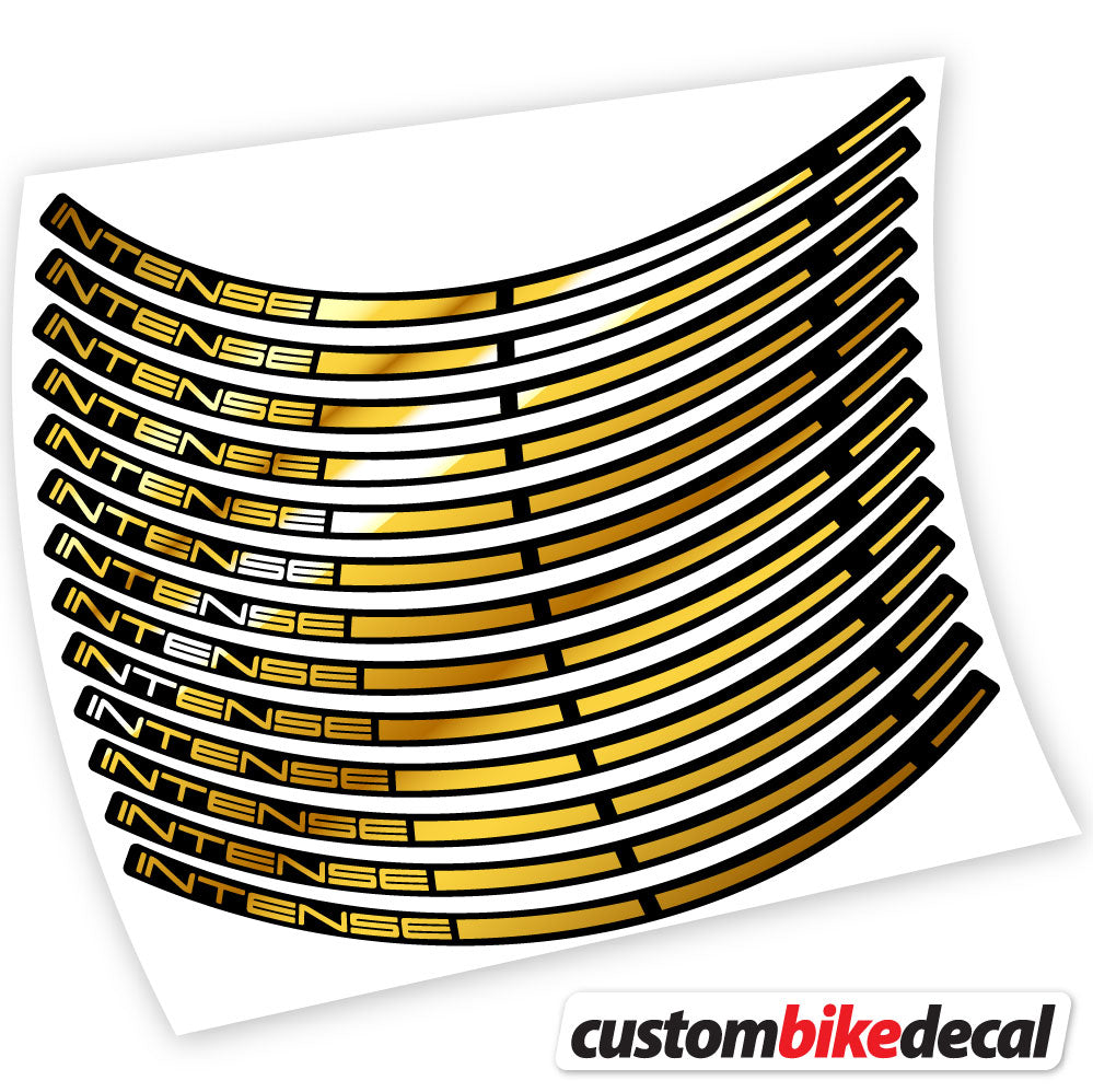 Aufkleber, Intense, Mountainbike-Aufkleber, Vinyl