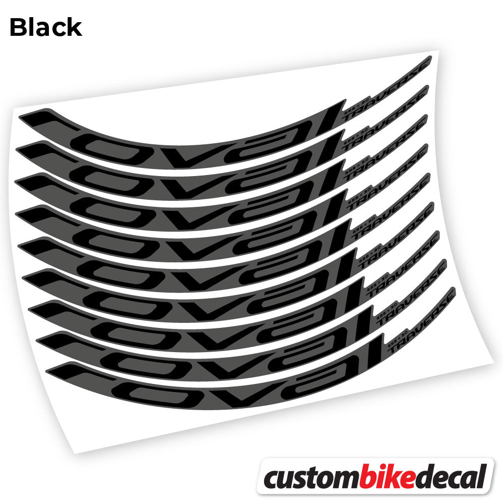 Aufkleber, Roval Traverse Carbon 2021, Vinyl-Aufkleber