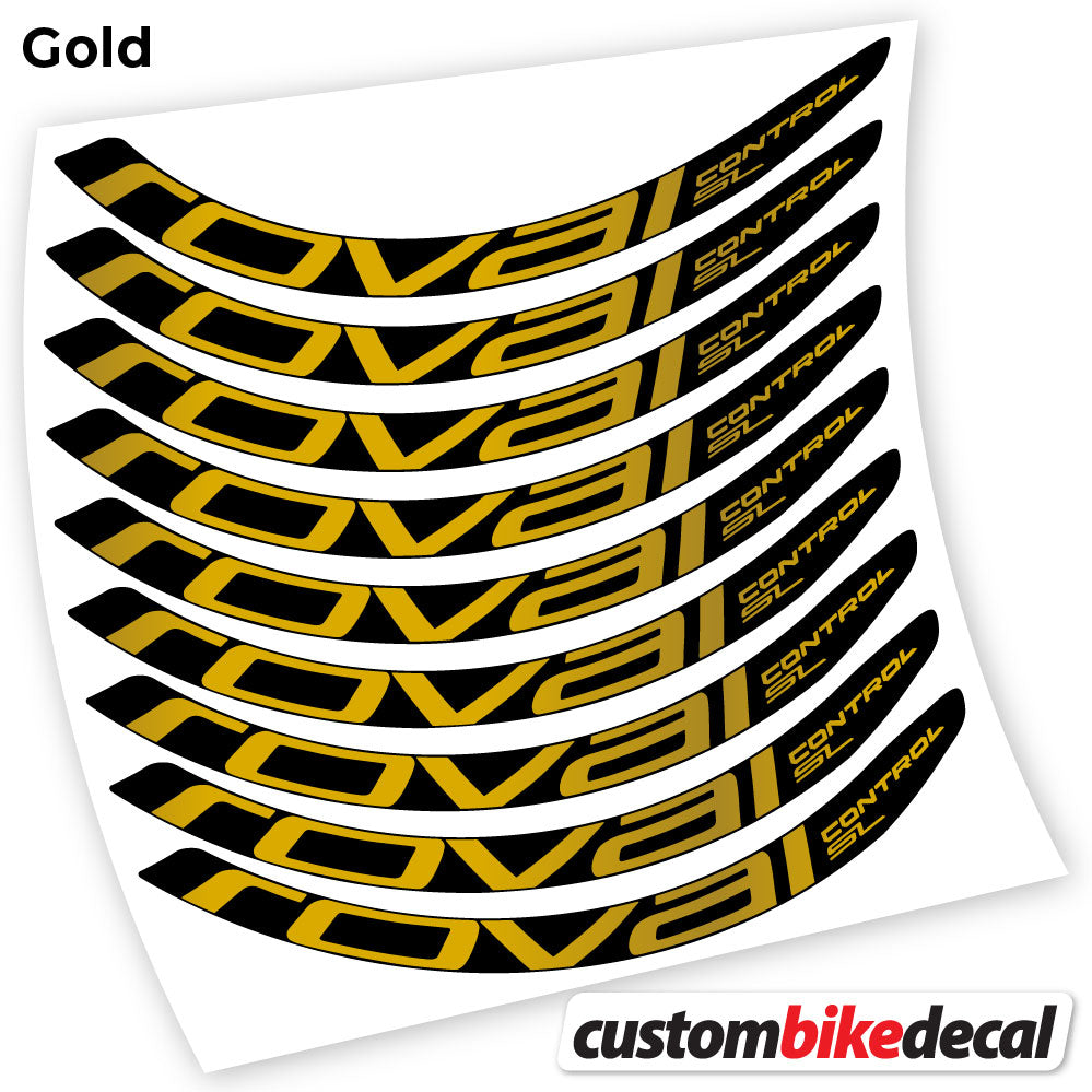 Aufkleber, Roval Control SL, Mountainbike-Aufkleber, Vinyl