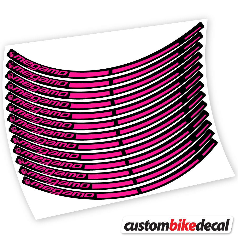 Aufkleber, Megamo, Mountainbike-Aufkleber, Vinyl