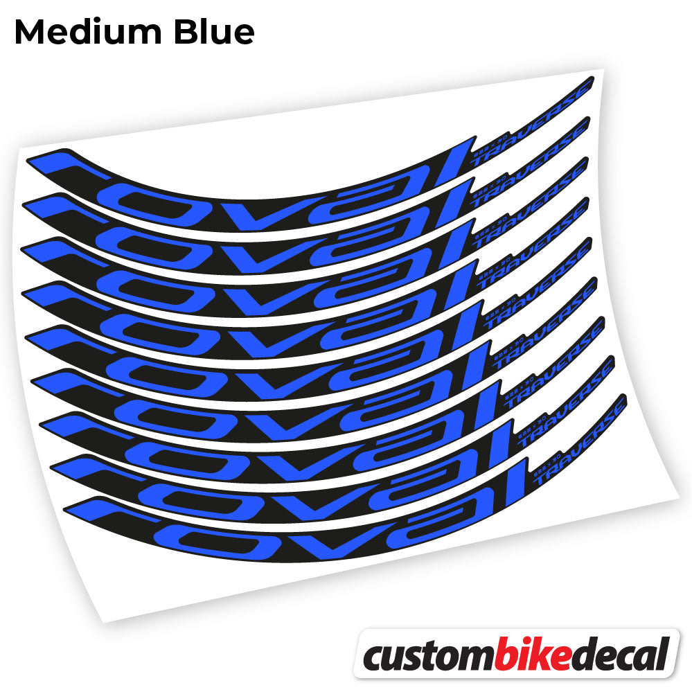 Aufkleber, Roval Traverse Carbon 2021, Vinyl-Aufkleber