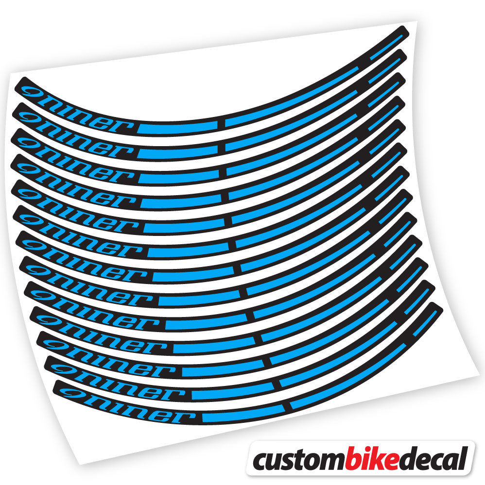 Aufkleber, Niner, Mountainbike-Aufkleber, Vinyl