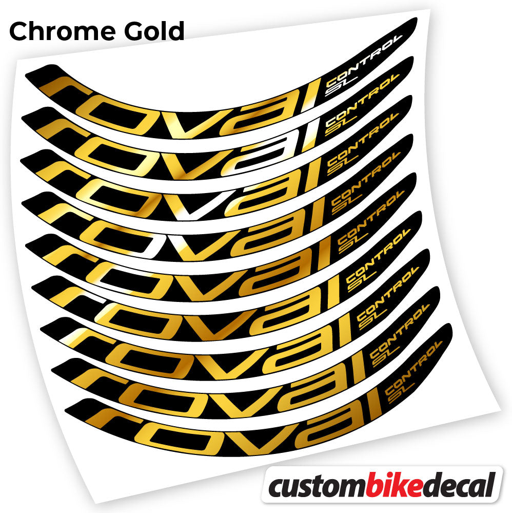 Aufkleber, Roval Control SL, Mountainbike-Aufkleber, Vinyl