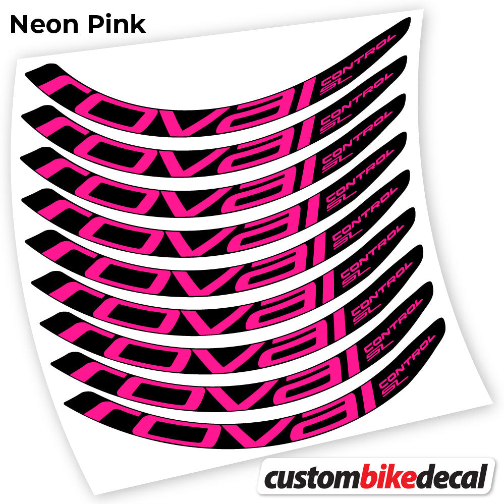 Aufkleber, Roval Control SL, Mountainbike-Aufkleber, Vinyl