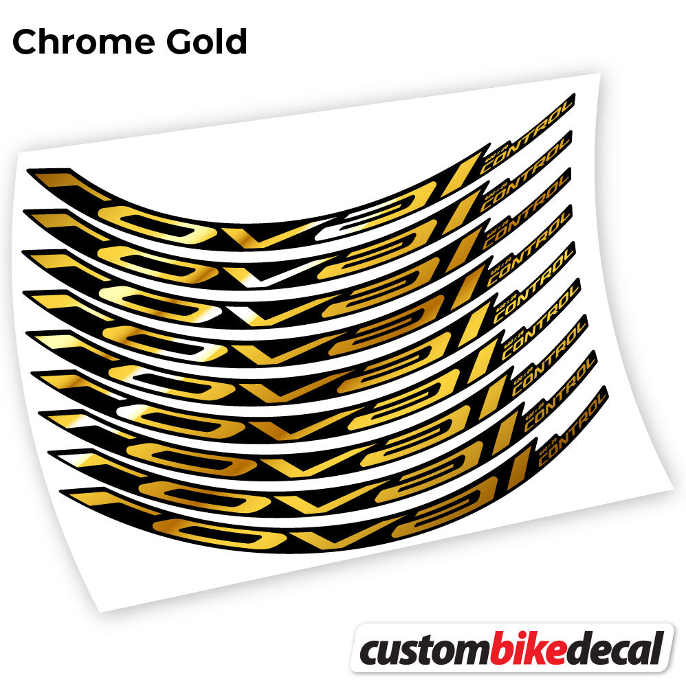 Aufkleber, Roval Control Carbon 2021, Mountainbike-Aufkleber, Vinyl