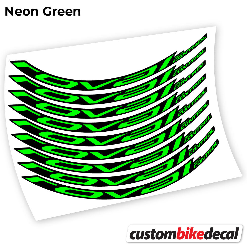 Aufkleber, Roval Control Carbon 2021, Mountainbike-Aufkleber, Vinyl