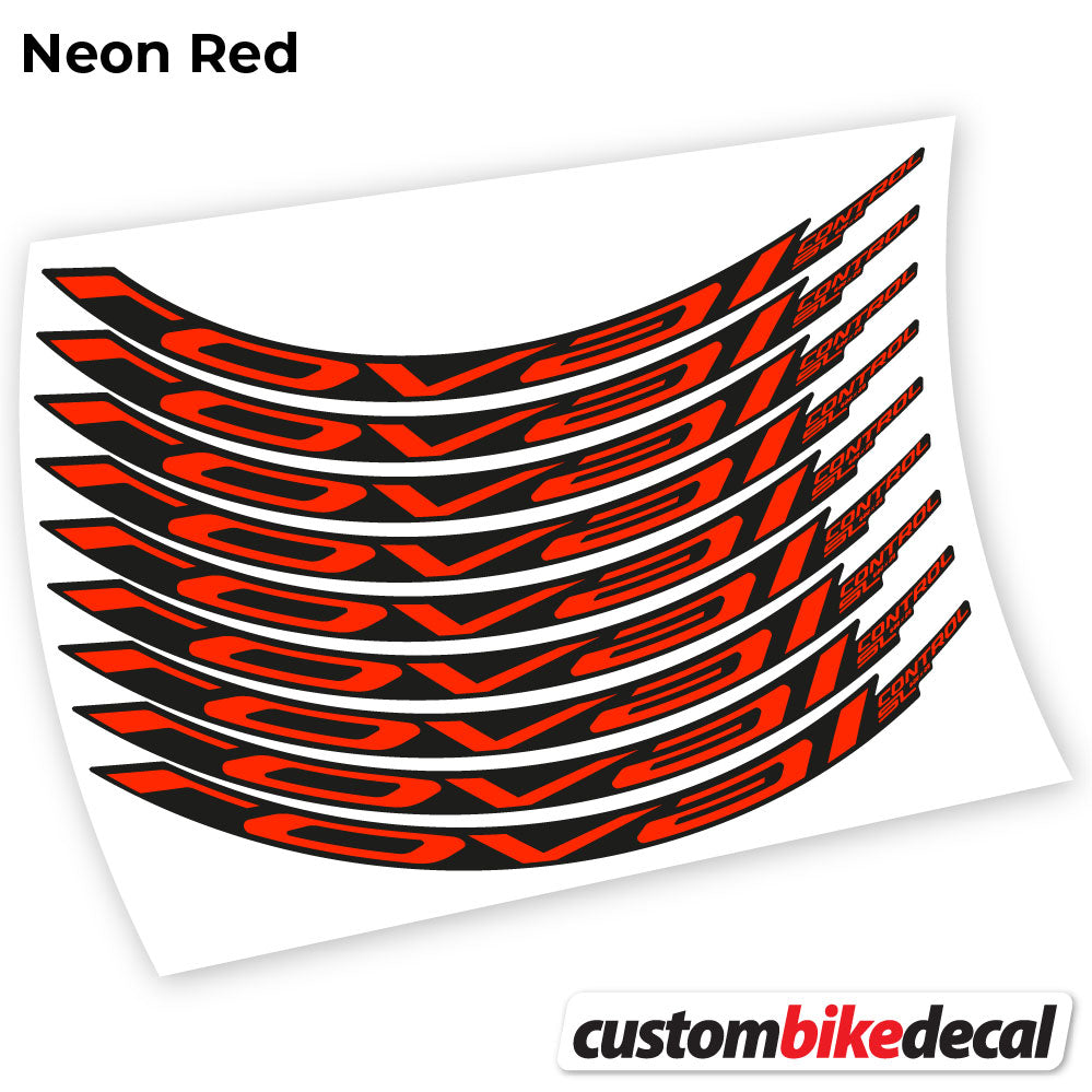 Aufkleber, Roval Control SL 2021, Mountainbike-Aufkleber, Vinyl