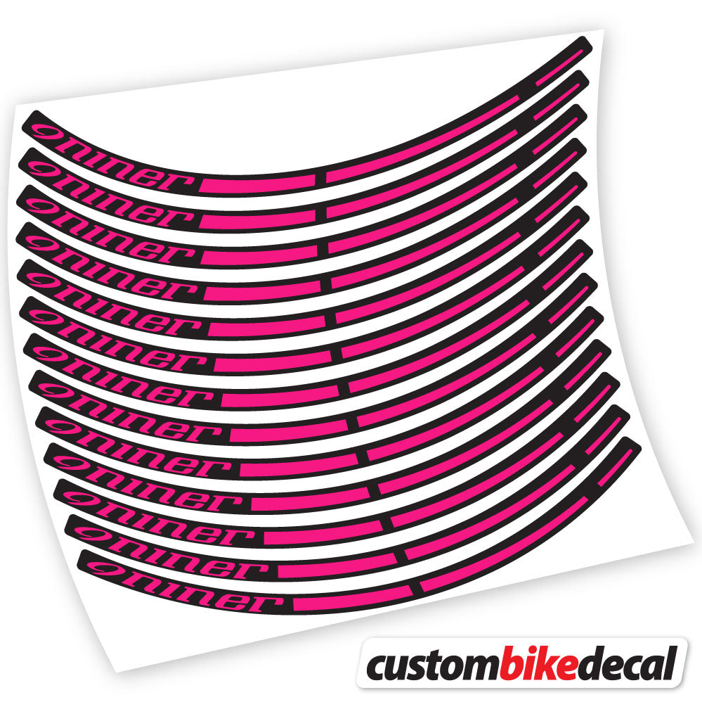 Aufkleber, Niner, Mountainbike-Aufkleber, Vinyl