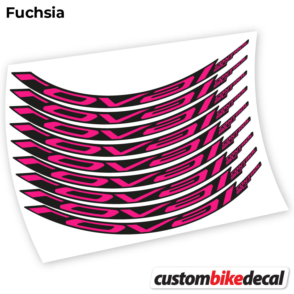 Aufkleber, Roval Control SL 2021, Mountainbike-Aufkleber, Vinyl