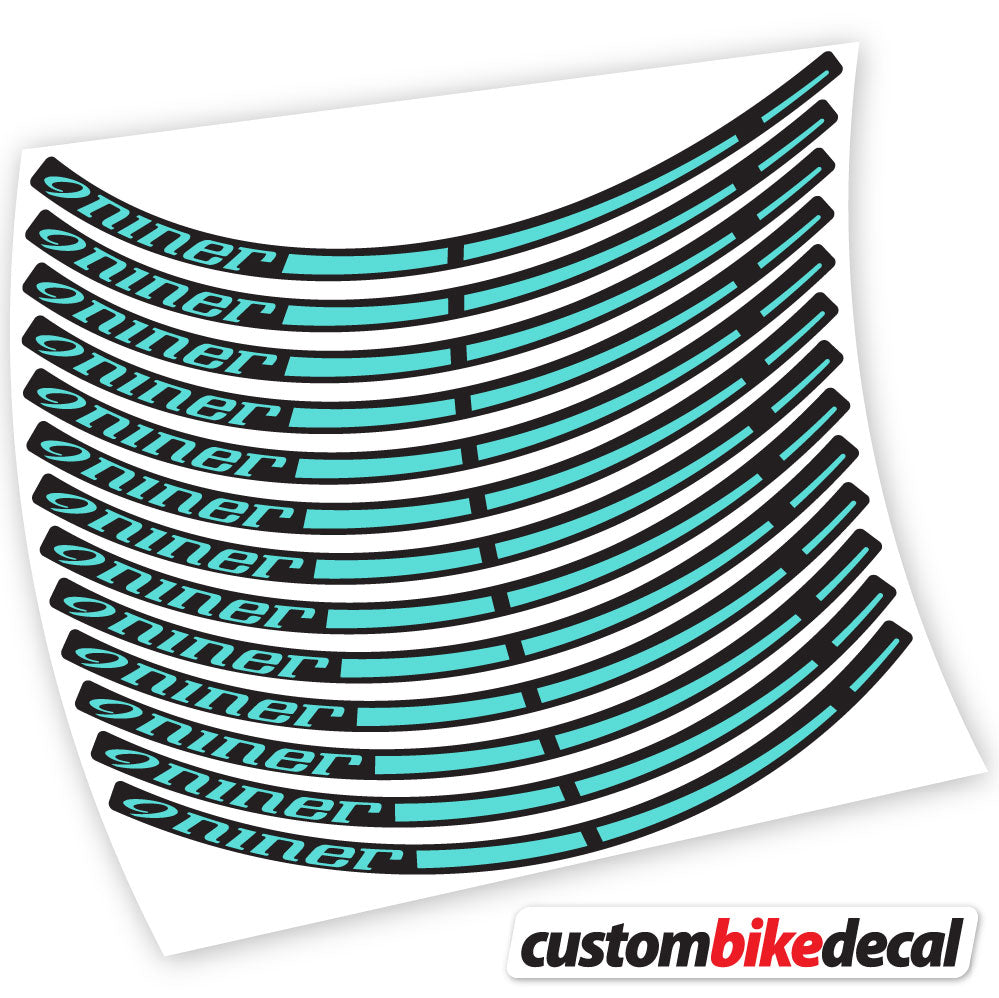 Aufkleber, Niner, Mountainbike-Aufkleber, Vinyl